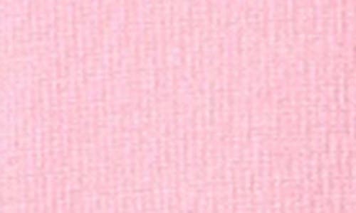 Endless Rose Heart Button Cotton Cardigan In Pink