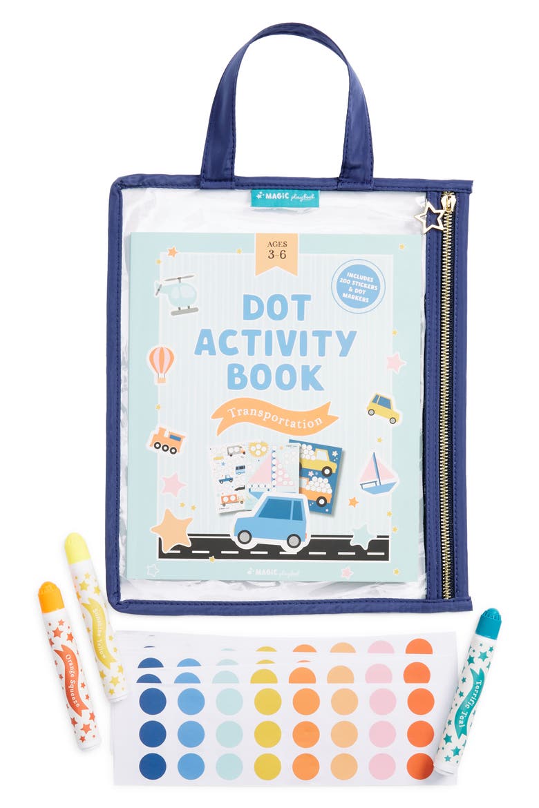 Transportation Dot Activity Playset, Main, color, BLUE