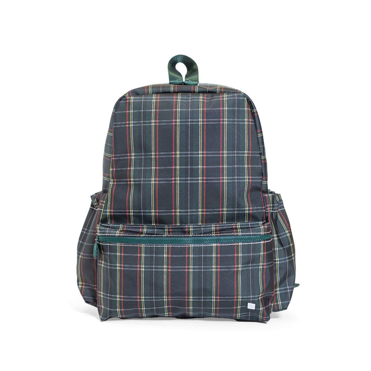 TRVL Design Cambridge Plaid Backpack, Main, color, Navy
