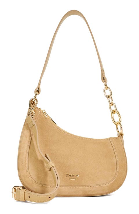 Direction Leather Shoulder Bag