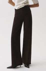 Pistola Penny High Waist Wide Leg Petite Jeans