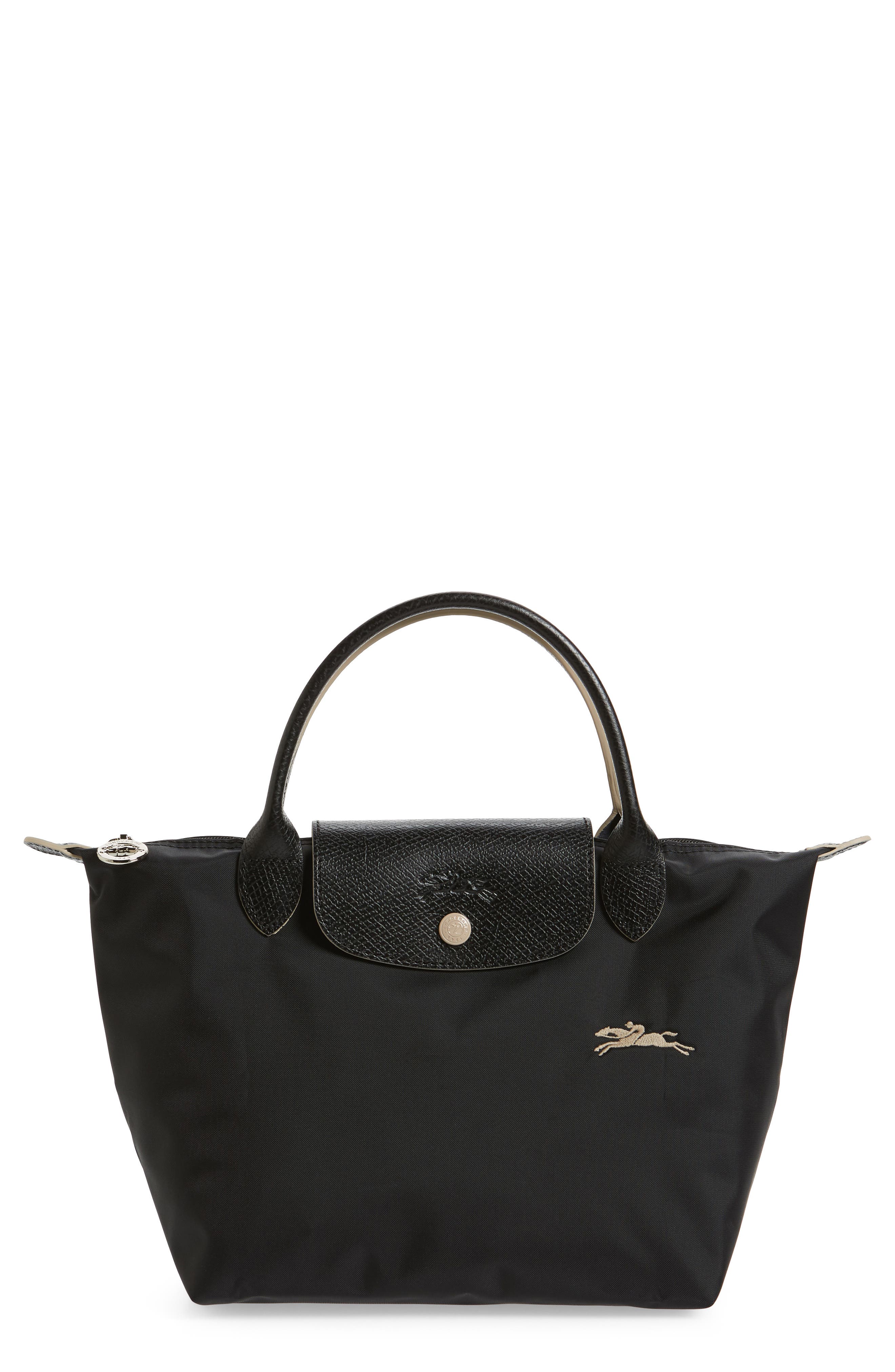 Le Pliage Club Tote, Main, color, BLACK