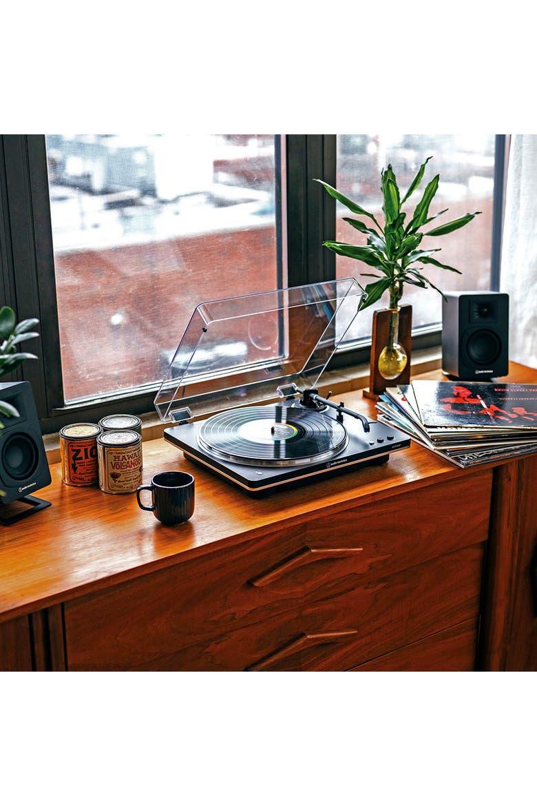 AT-LP70XBT Fully-Automatic Bluetooth Wireless Turntable, Alternate, color, Black/Silver