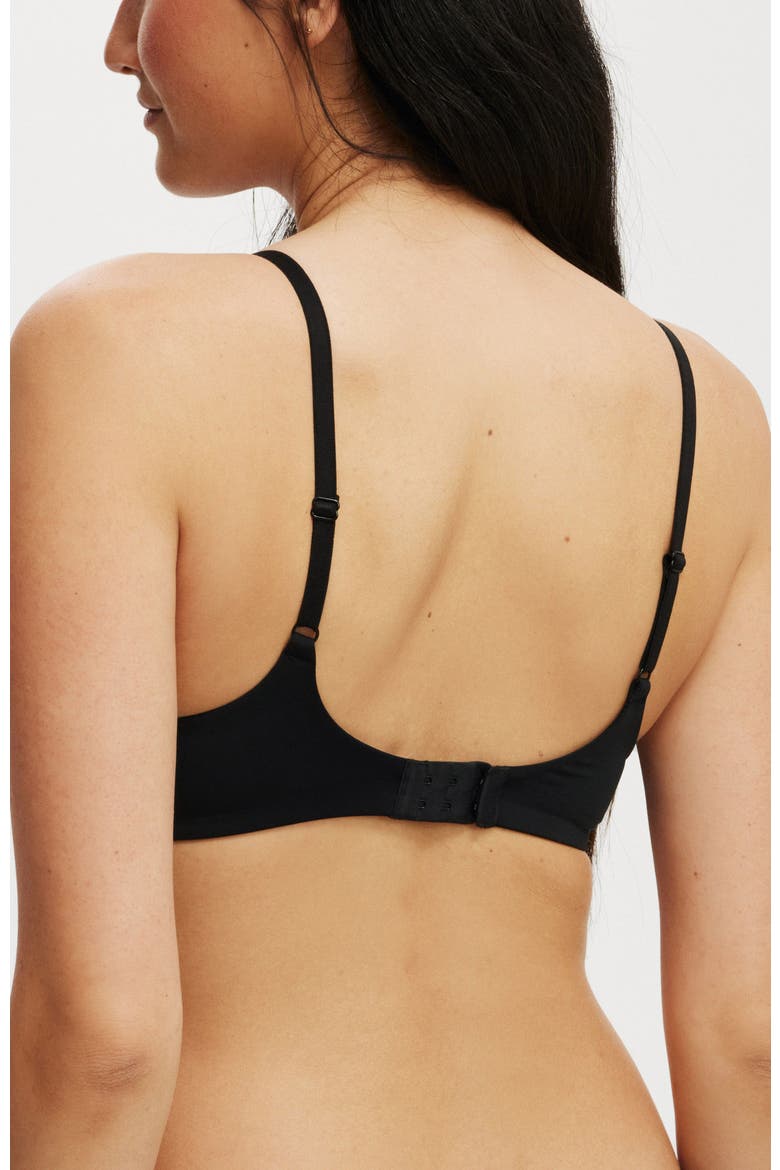 Women's Ultimate Comfort Push Up2 T-Shirt Bra, Alternate, color, Black