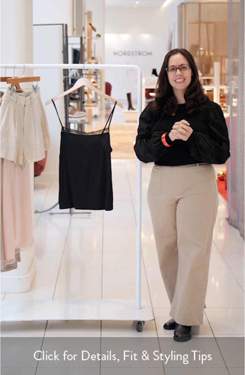 Kitty Lace Trim Camisole, sales video thumbnail