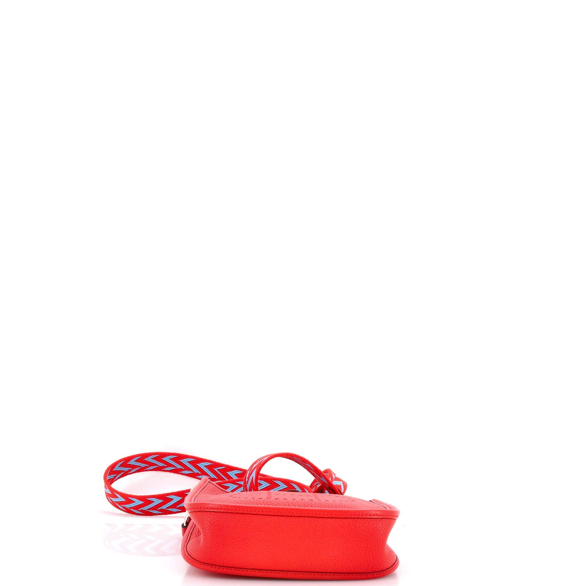 Pre-Owned Hermes Evelyne Bag Gen III Maurice TPM, Alternate, color, Rouge De Coeur