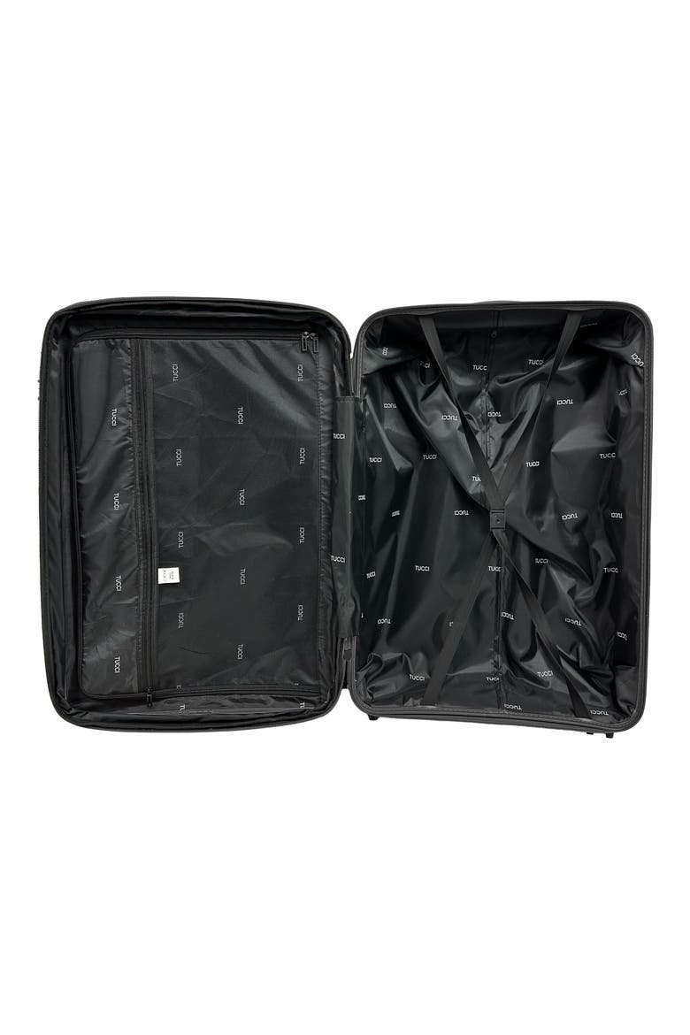 Indomito 3-Piece Hardside Luggage Set, Alternate, color, BLACK