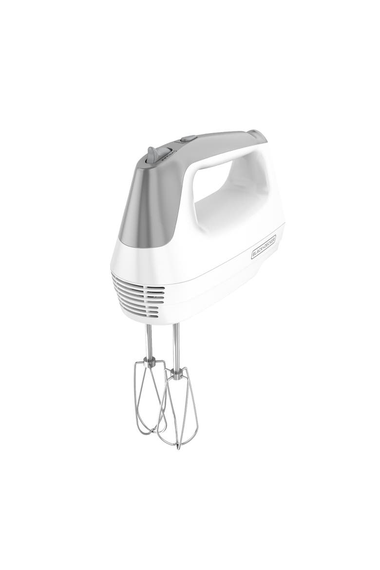 Lightweight 5-Speed Hand Mixer in White, Main, color, White