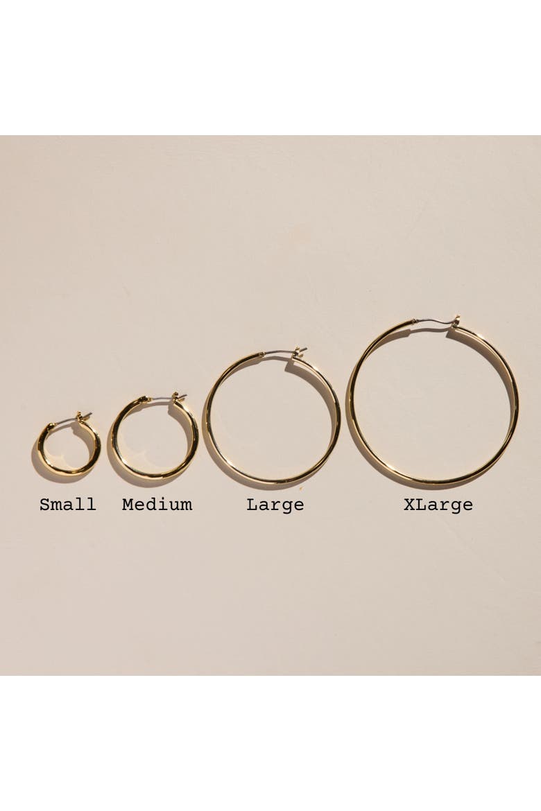 Halo Hoops Earrings, Alternate, color, Silver