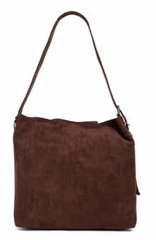 Madden Girl Faux Suede Shoulder Bag