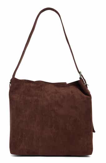 Madden Girl Faux Suede Shoulder Bag