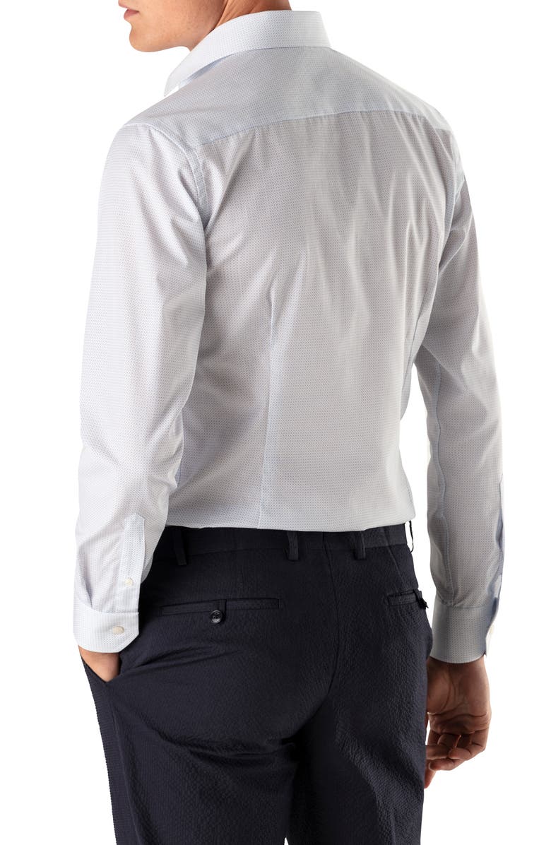 Eton Contemporary Fit Print Dress Shirt, Alternate, color,