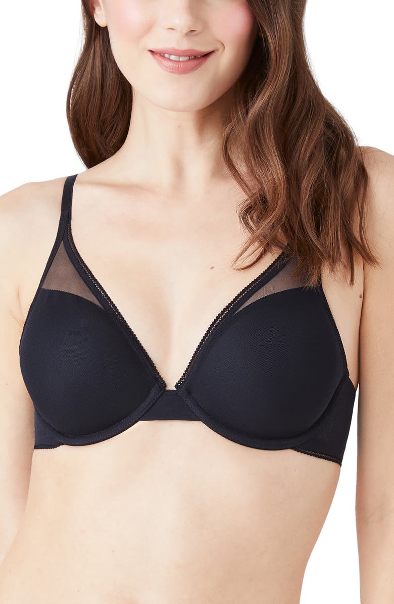 b.tempt'd by Wacoal Etched in Style Underwire T-Shirt Bra, Main, color, 