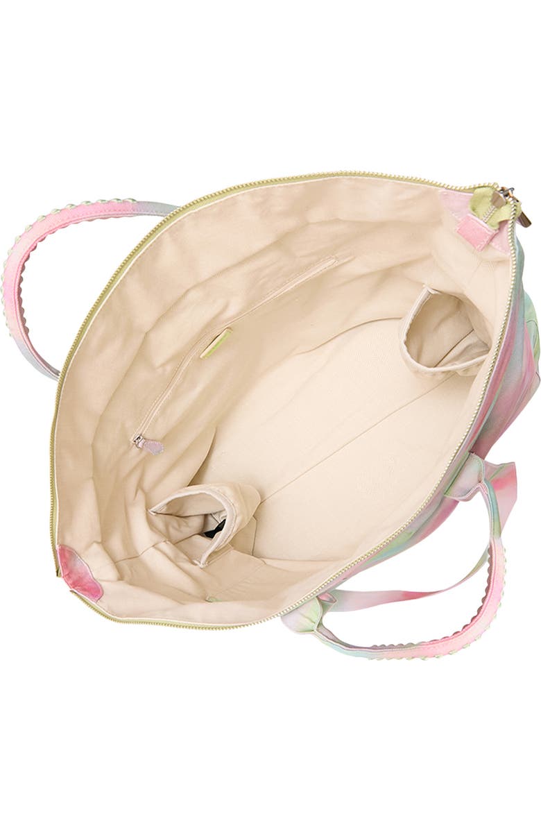 AIMEE Wonder Canvas Convertible Tote, Alternate, color, Airbrush Dawn