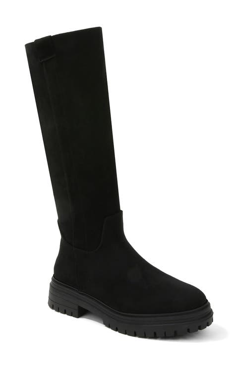 Fleece Lined Knee High Boot (Women)