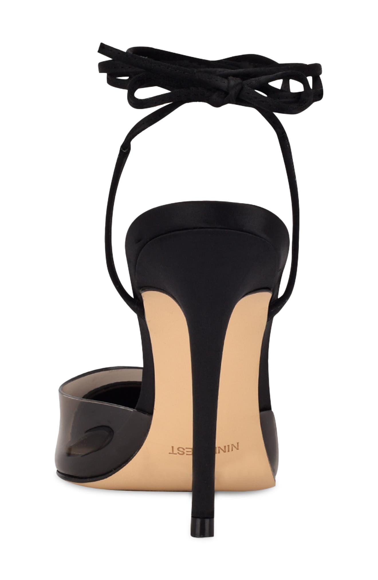 Nine West Ferest Ankle Tie Pointed Toe Pump, Alternate, color, 