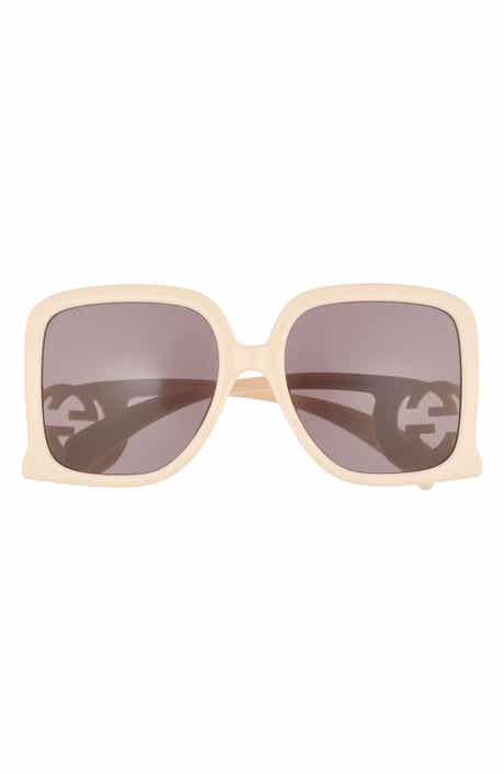 Gucci 55mm Square Sunglasses