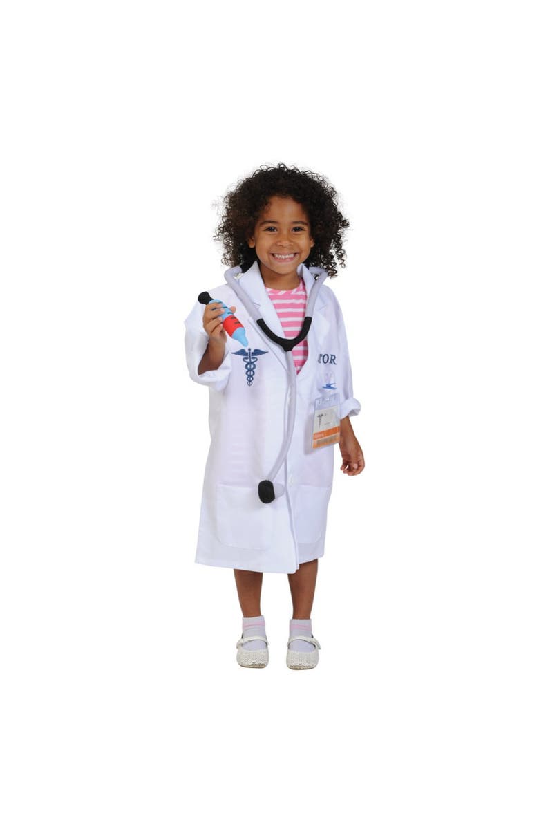 Kaplan Early Learning Company Doctor Dress-Up, Main, color, White