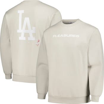 Orders Dodgers majestic sweater Large New wraps