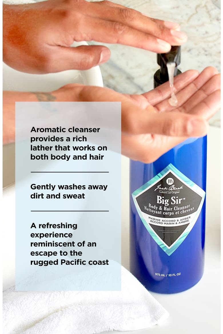 Big Sir™ Body & Hair Cleanser, Alternate, color, NO COLOR