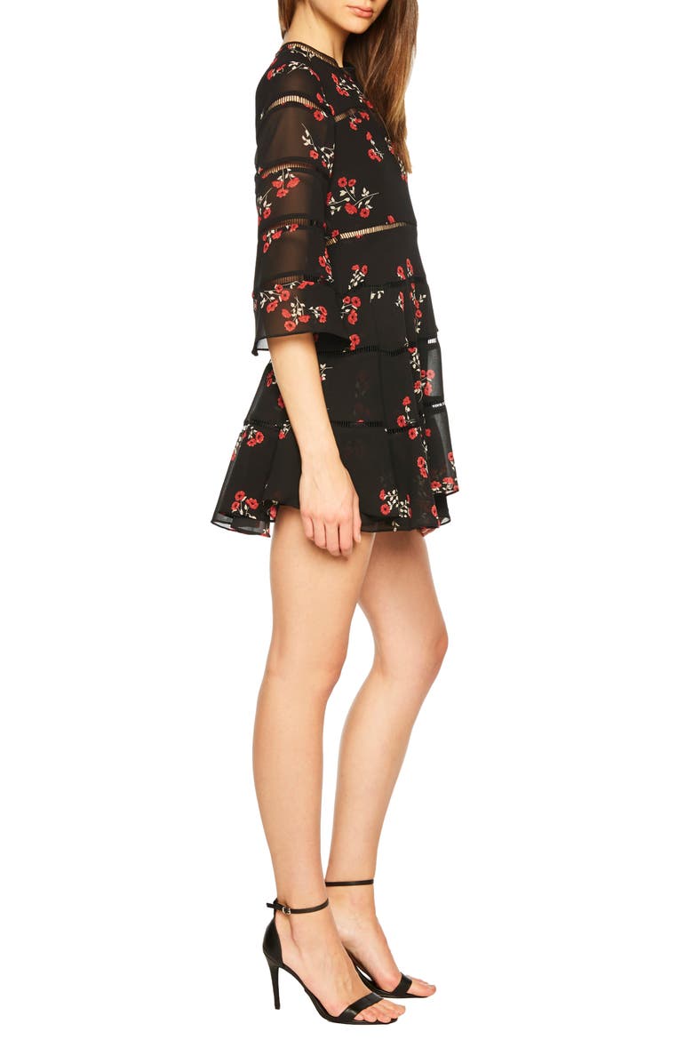 Poppy Print Dress, Alternate, color, DITSY FLORAL