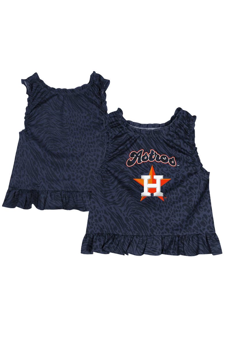 Toddler  Navy Houston Astros Playground Dress, Main, color, Navy