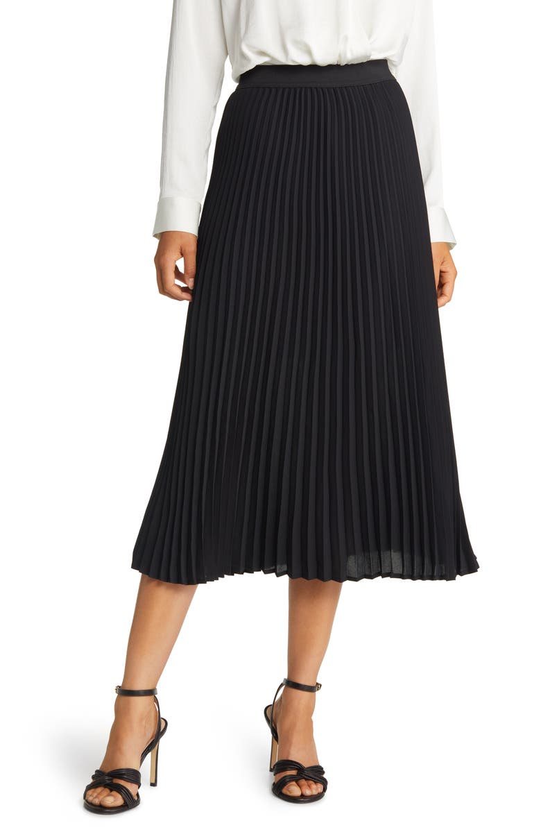 Halogen<sup>®</sup> Pleated Skirt, Main, color, 