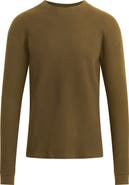 Joe's Waffle Monogram Long Sleeve T-Shirt