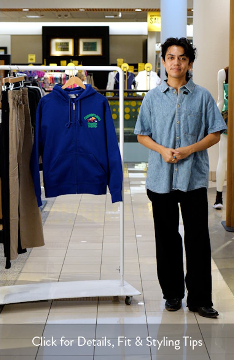 Pronto Subito Graphic Zip Hoodie, sales video thumbnail