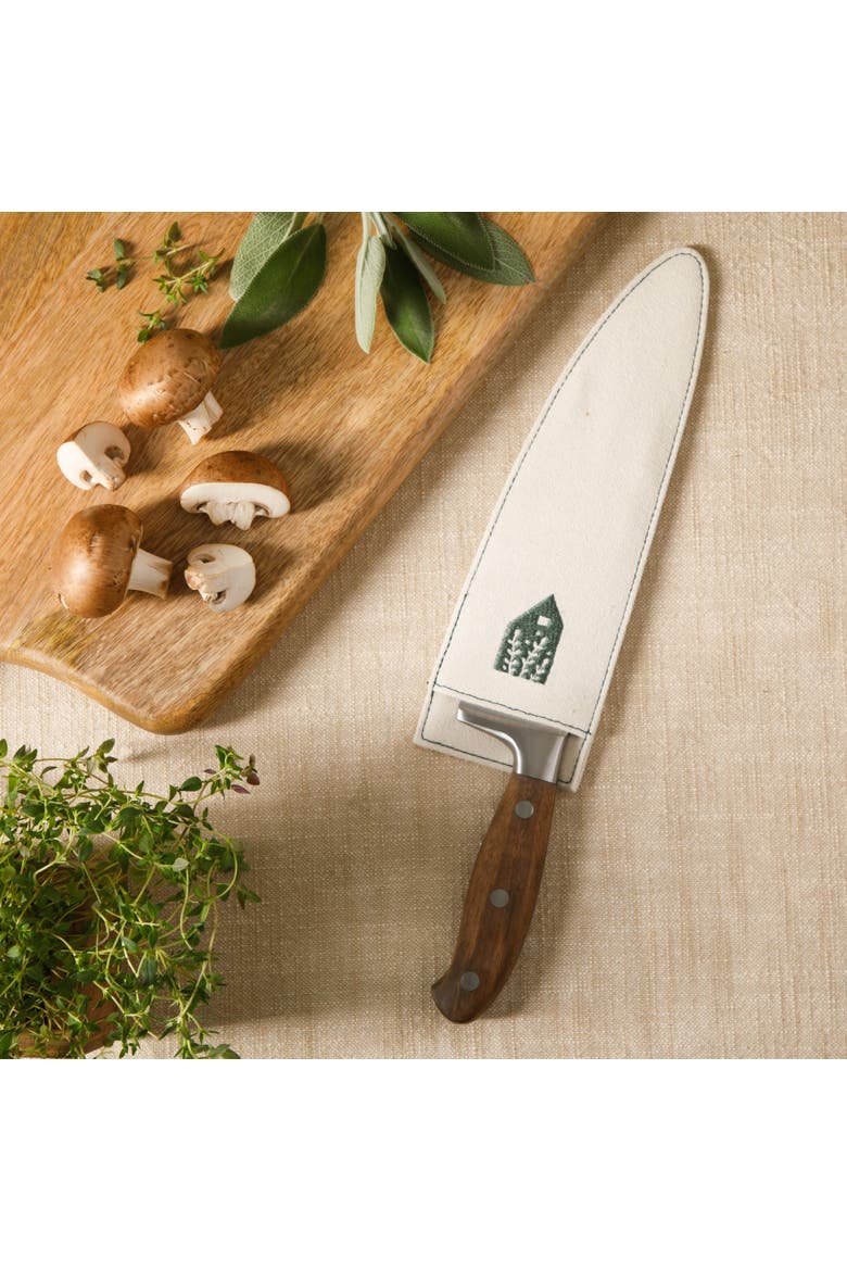 German Steel Chef Knife, Alternate, color, Natural Wood