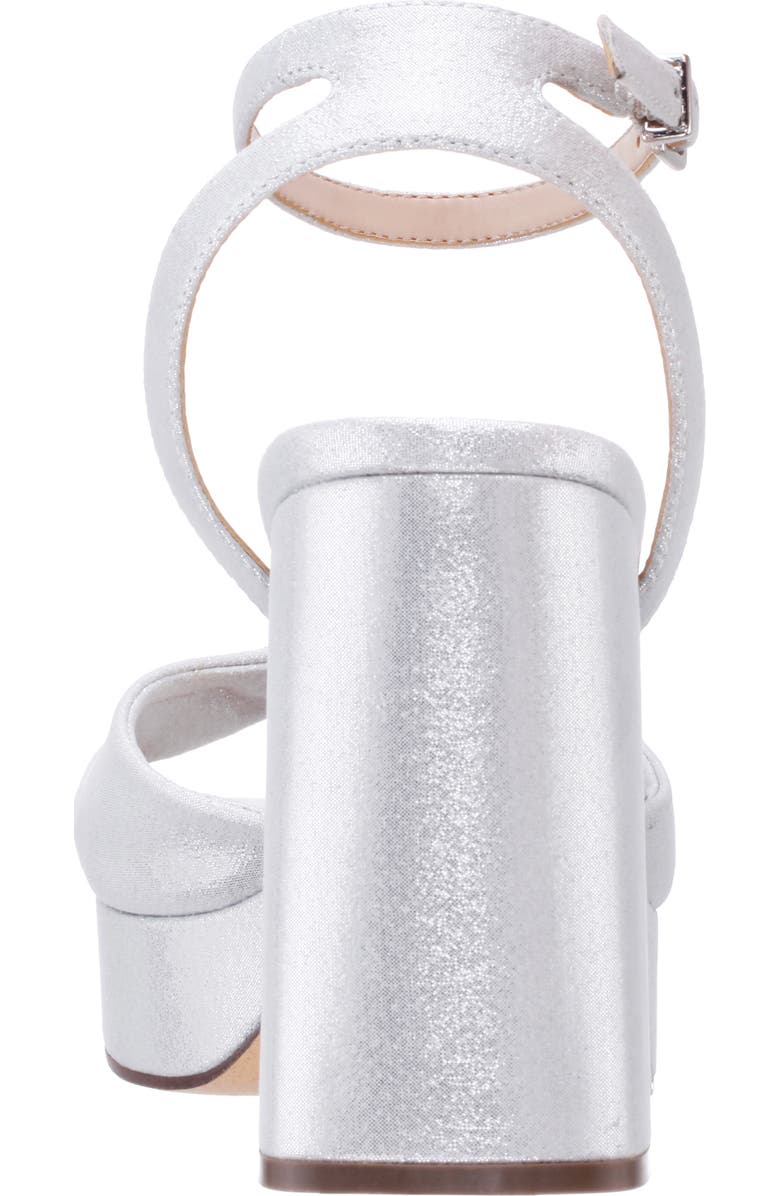 Nina Stacie Sandal, Alternate, color, True Silver