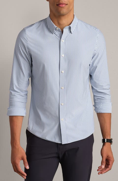 Commuter Slim Fit Button-Up Shirt