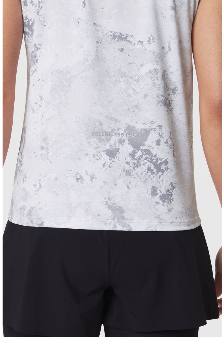 Aerosilver UPF50 Mock Neck Run Tee, Alternate, color, Sedona Snow Camo