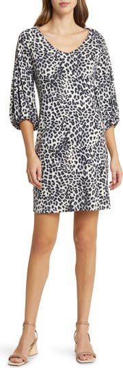 Darcy Lux Leo Flounce Dress