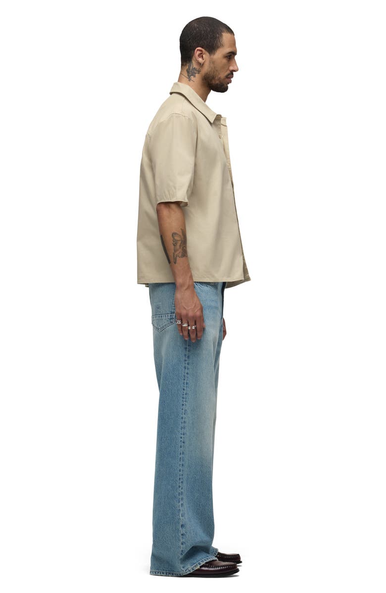 Hudson Jeans Rex Short Sleeve Button-Up Shirt, Alternate, color,