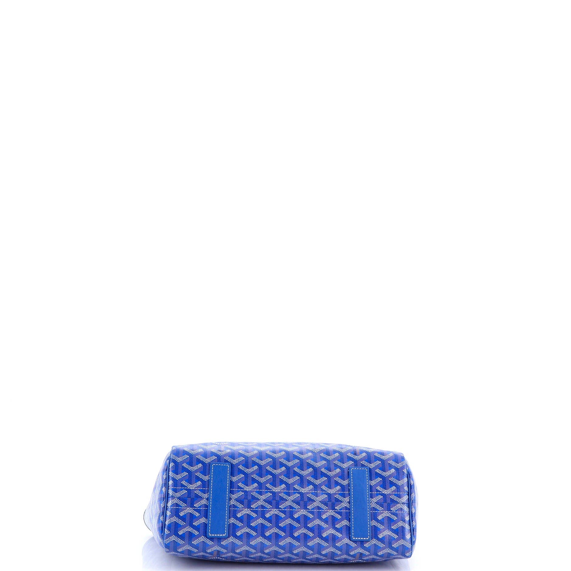 Pre-Owned Goyard Rouette Bag Coated Canvas PM, Alternate, color, Blue
