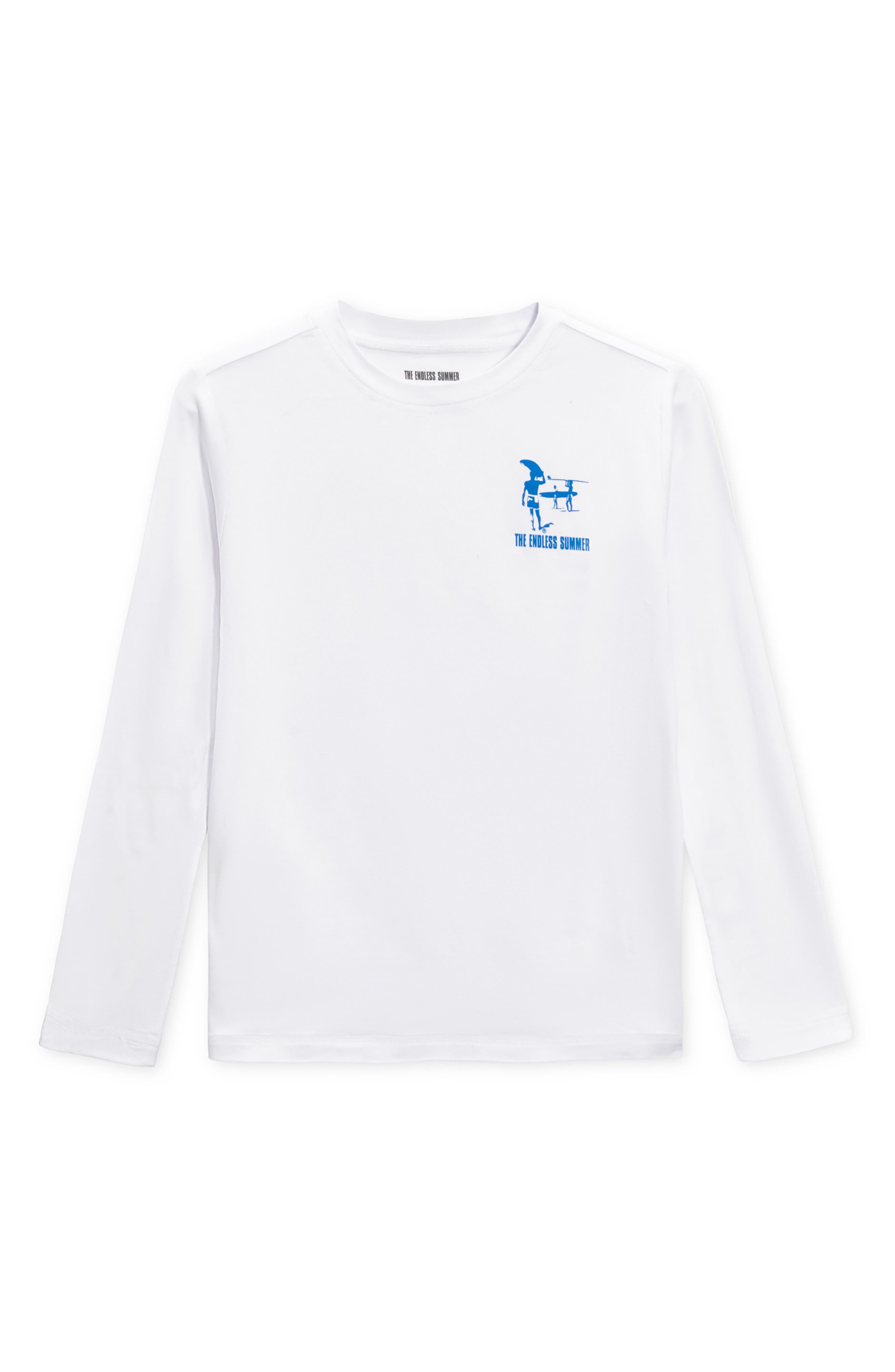 THE ENDLESS SUMMER Kids' Waves UPF 50+ Long Sleeve Sun Shirt