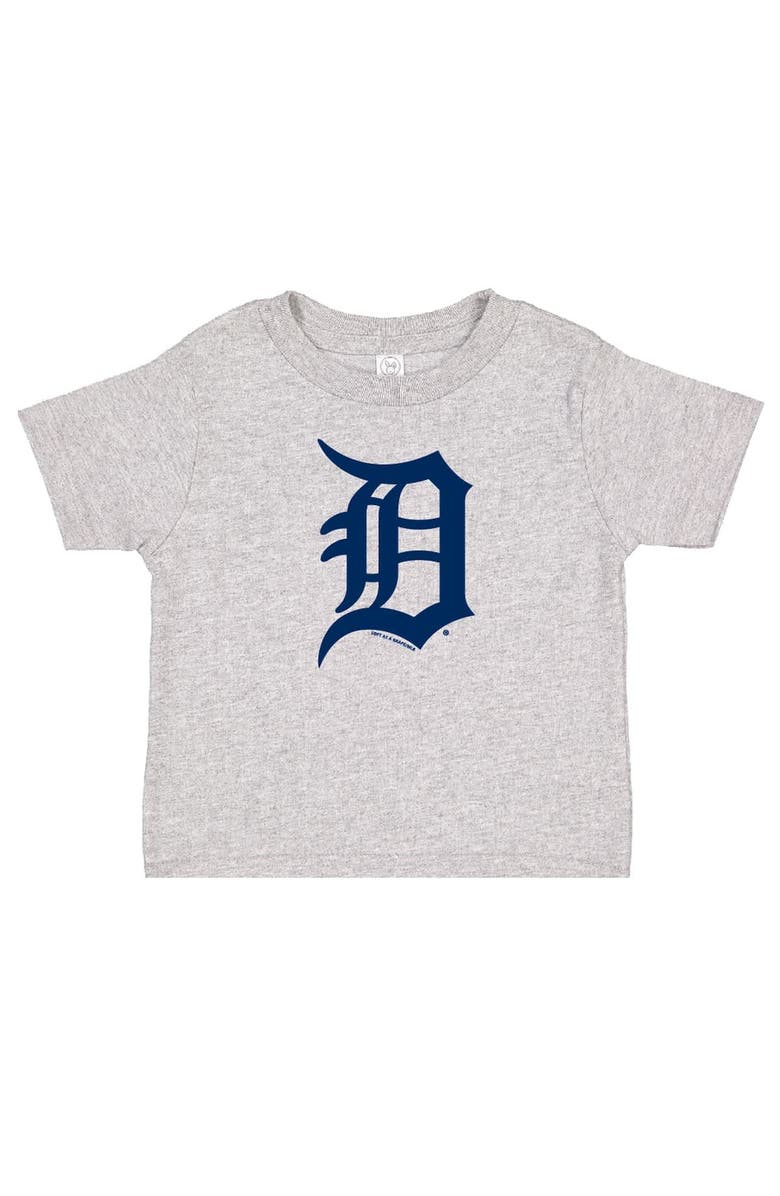 SOFT AS A GRAPE Toddler Soft as a Grape Navy/Heather Gray Detroit Tigers Cooperstown Collection Two-Pack T-Shirt Set, Alternate, color, Navy