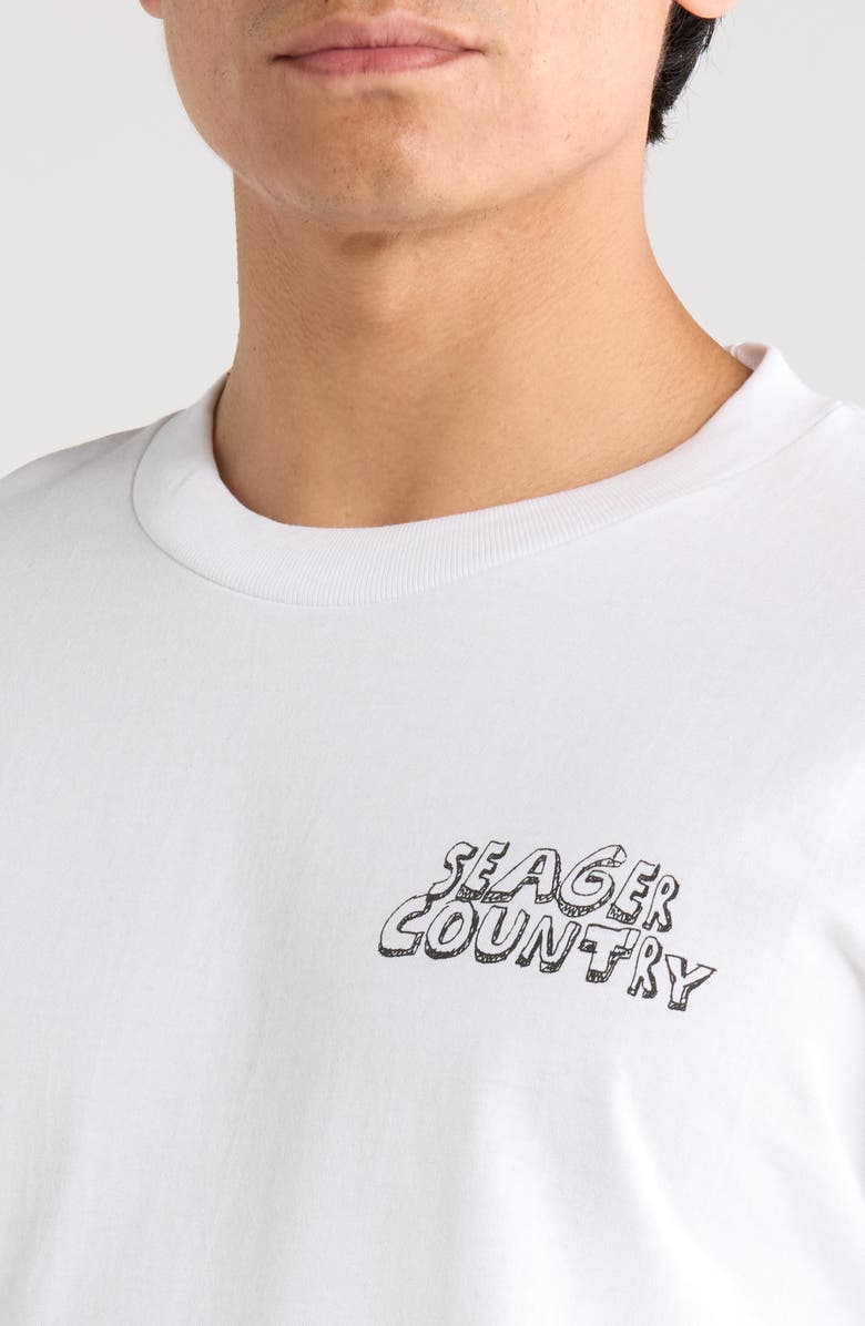 Seager Co Donde Graphic T-Shirt, Alternate, color, White