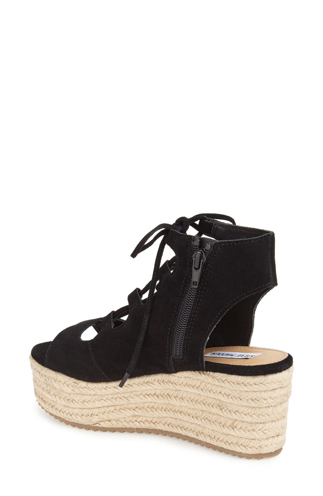 Steve Madden 'Surfant' Espadrille Wedge, Alternate, color, 