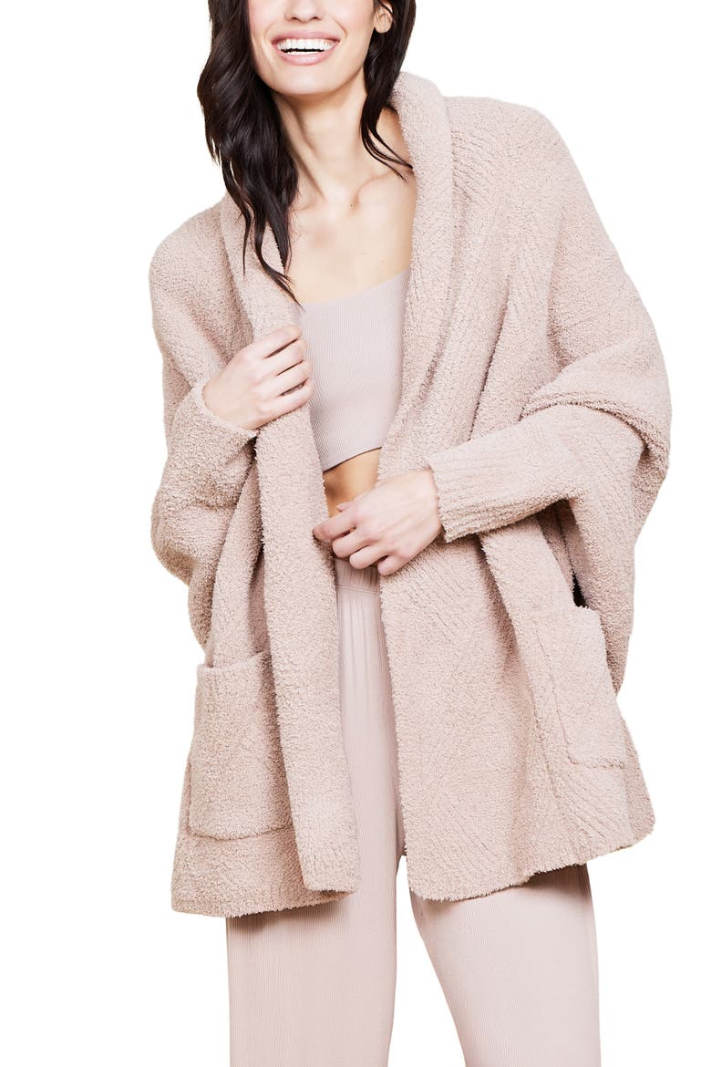 CozyChic® Cable Knit Blanket Wrap, Alternate, color, WILLOW