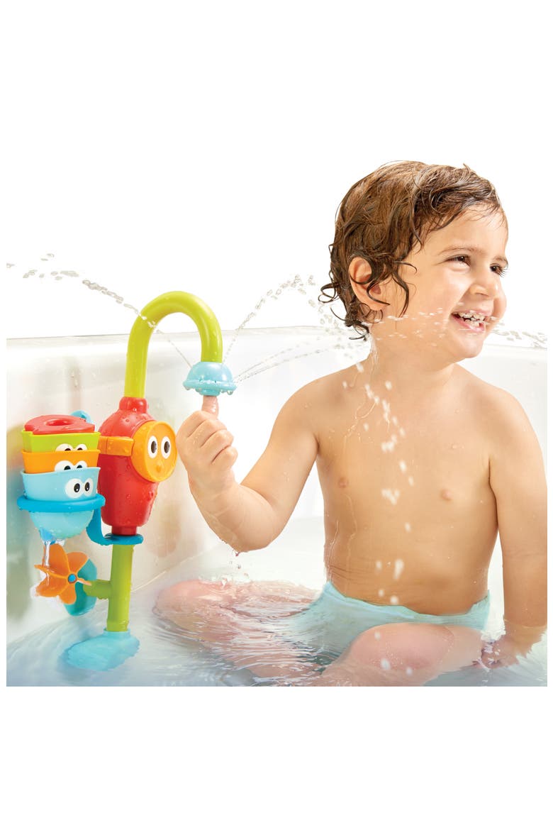 Flow 'N' Fill Spout Bath Toy, Alternate, color, GREEN