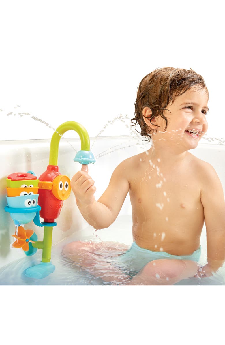 Yookidoo Flow 'N' Fill Spout Bath Toy, Alternate, color, Green