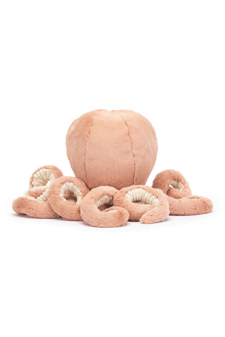 Medium Odell Octopus Stuffed Animal, Alternate, color, RUST