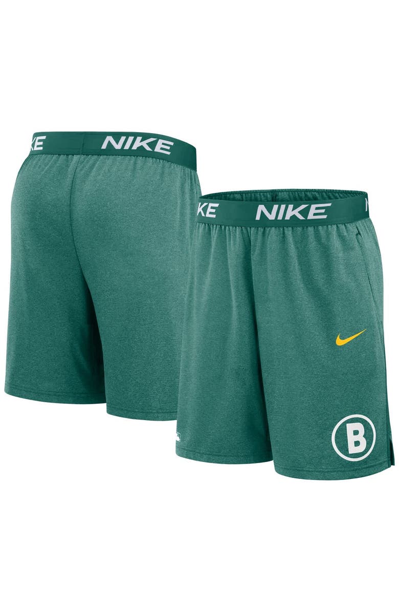 Nike Men's Nike  Green Boston Red Sox 2025 City Connect Authentic Collection Performance Knit Shorts, Main, color, 