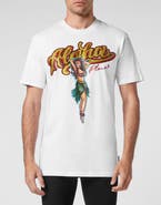 PHILIPP PLEIN T-Shirt Round Neck Ss Hawaii Men