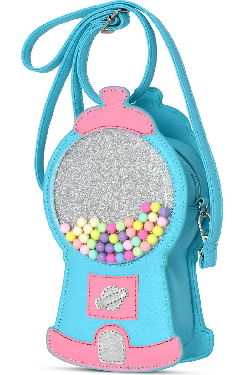 Iscream Kids' Bubblegum Fun Crossbody Bag, Alternate, color, Blue Multi
