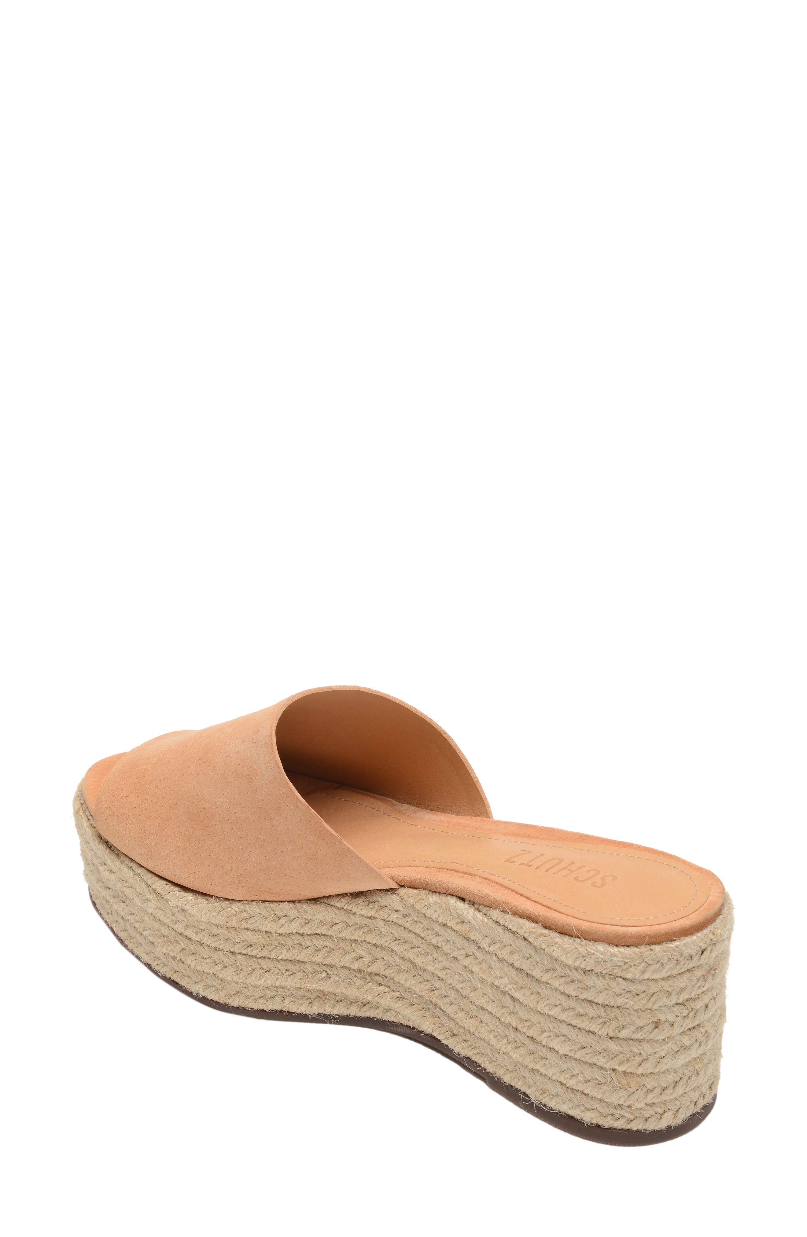Schutz Thalia Platform Wedge Slide Sandal, Alternate, color, 