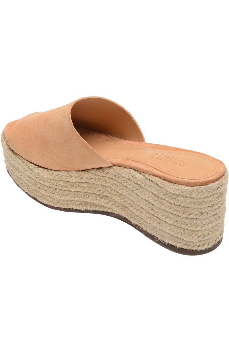 Schutz Thalia Platform Wedge Slide Sandal, Alternate, color,