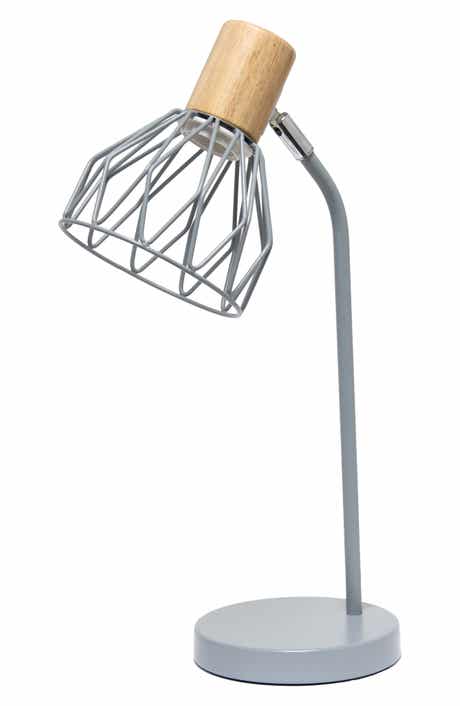 LALIA HOME Cage Wire Desk Lamp
